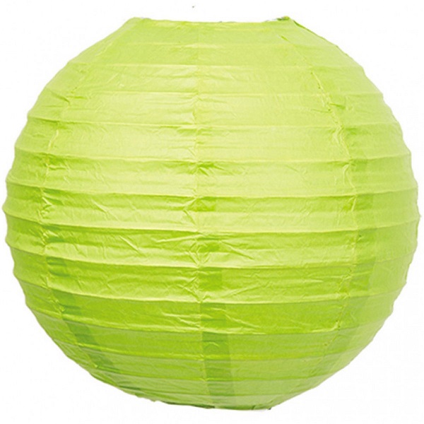 Boule chinoise verte – Ø 30 cm