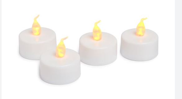 Bougie chauffe-plat LED (hors piles)