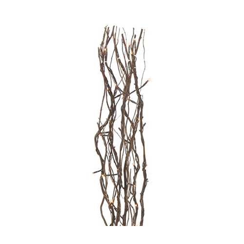 Branche bois avec lumière LED