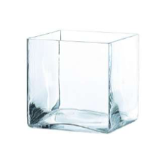 Vase carré - 12 cm