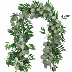 Guirlande eucalyptus artificiel - modèles divers +/- 180 cm