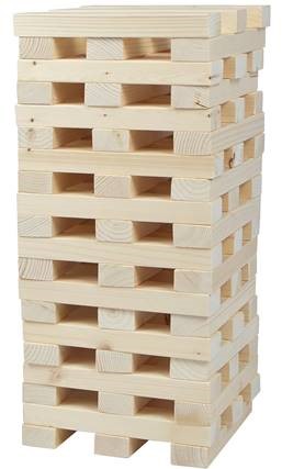 Jeu "Tour en bois" XXL en bois