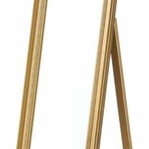 Miroir doré sur pied H 160 cm | L 40 cm - flocage non compris