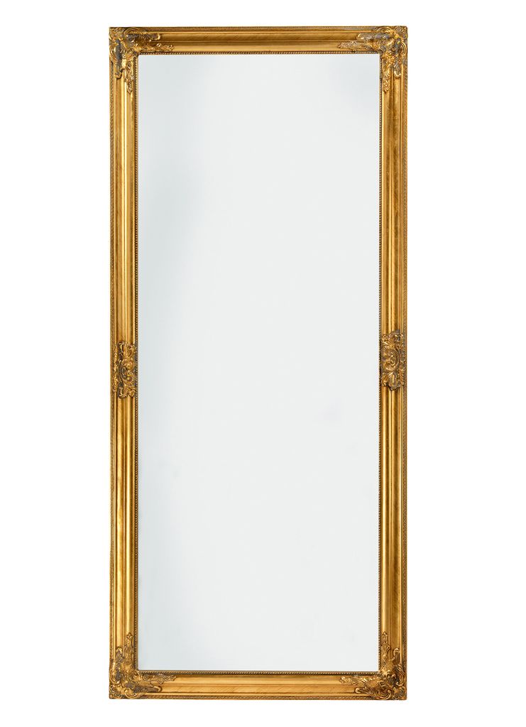 Miroir doré H 162 cm | L 72 cm - flocage non compris