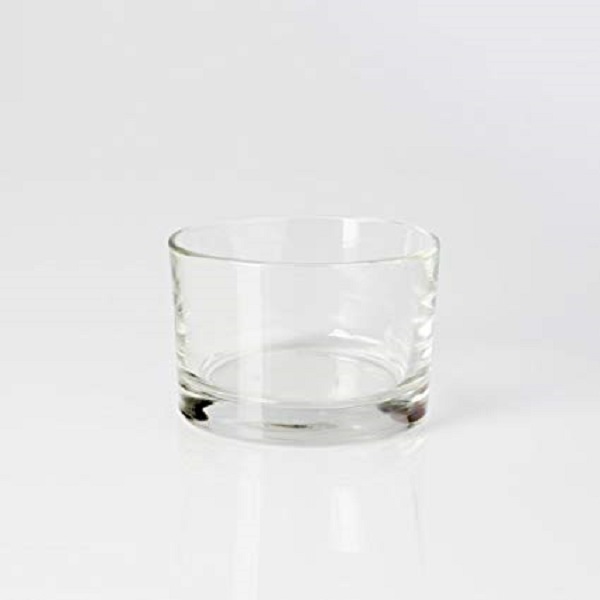 Photophore transparent rond - 4,5 cm