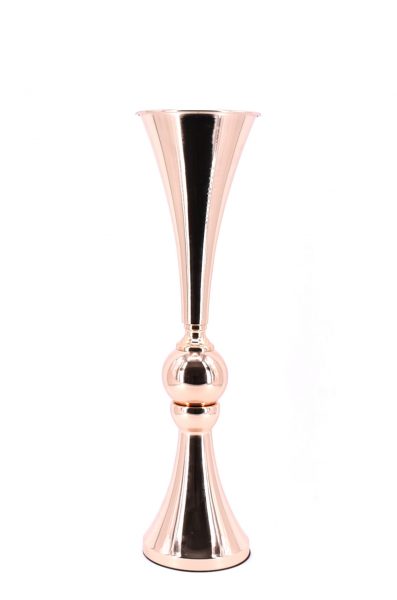 Vase Clarinette rose gold - 65 cm
